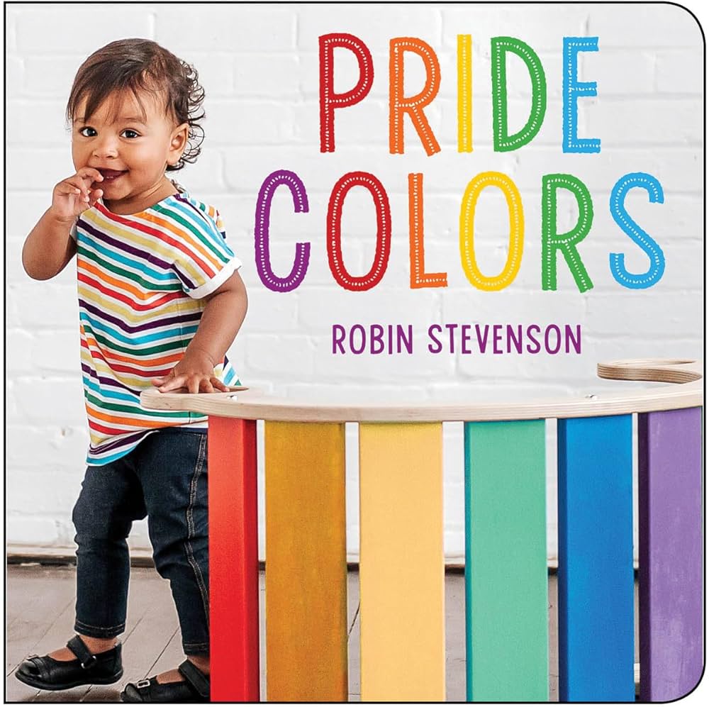 Pride Colors by Robin Stevenson book cover