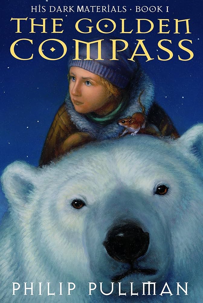 The Golden Compass by Philip Pullman book cover